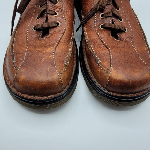 Dr. Martens 11200 brown pebbled leather lace-up oxford shoes, Mens 11 - Picture 12 of 14